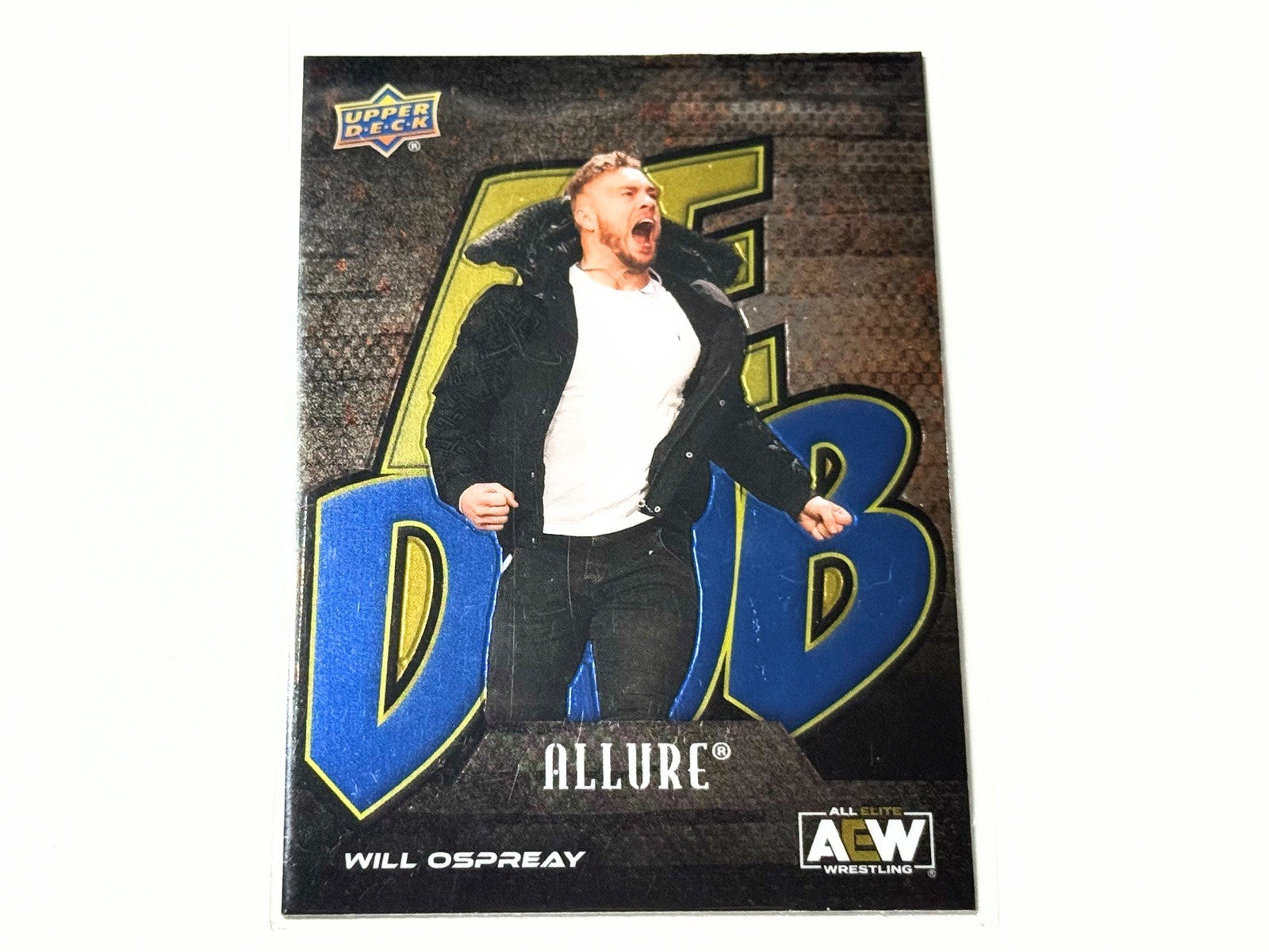 2024 Upper Deck AEW Allure  Will Ospreay AE DUB Card DUB-11