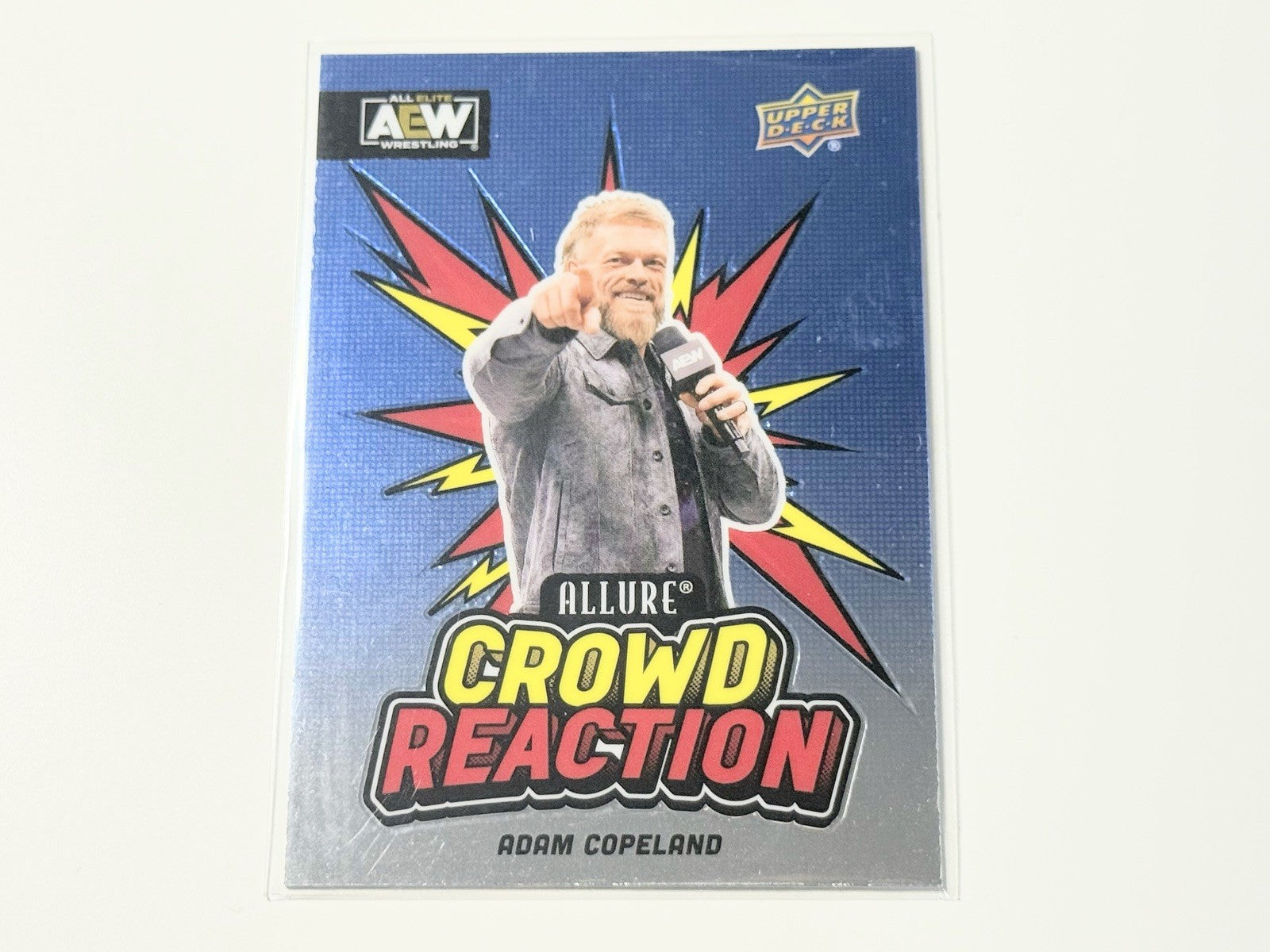 2024 Upper Deck AEW Allure Adam Copeland Crowd Reaction Card CR-6
