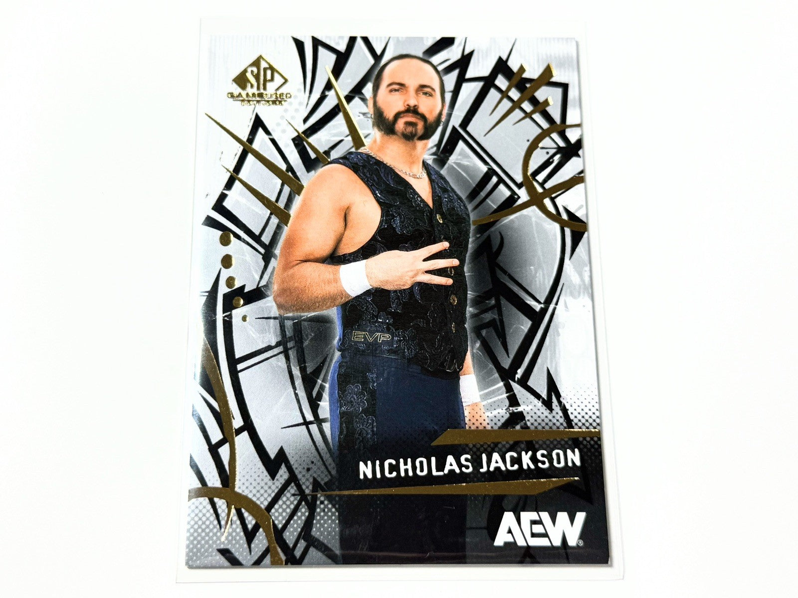 2025 Upper Deck AEW SP Game Used Nicholas Jackson Base Card #23