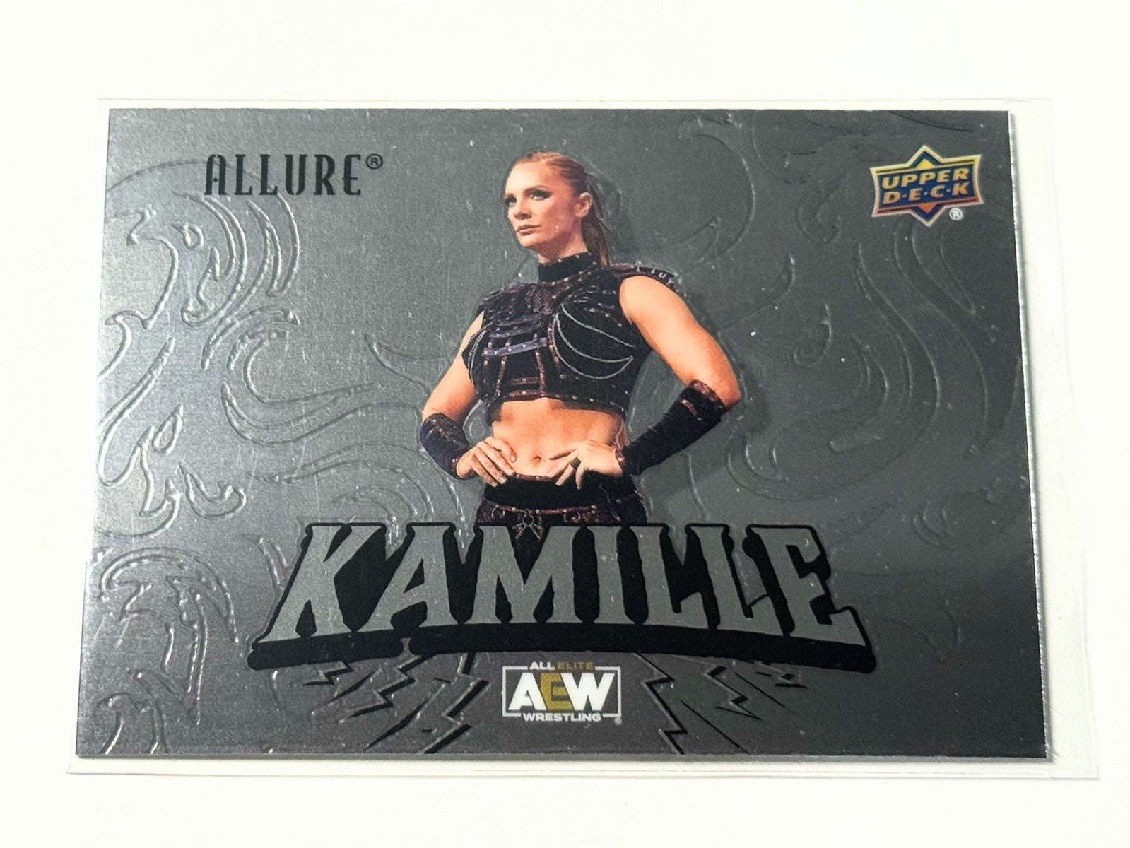 2024 Upper Deck AEW Allure Kamille Horizontal Base Card #143