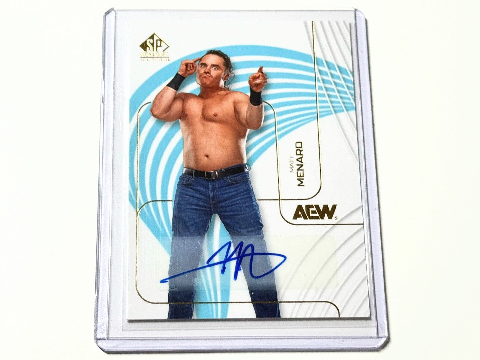 2026 Upper Deck AEW SP Signature Edition Matt Menard Autographed Card #63