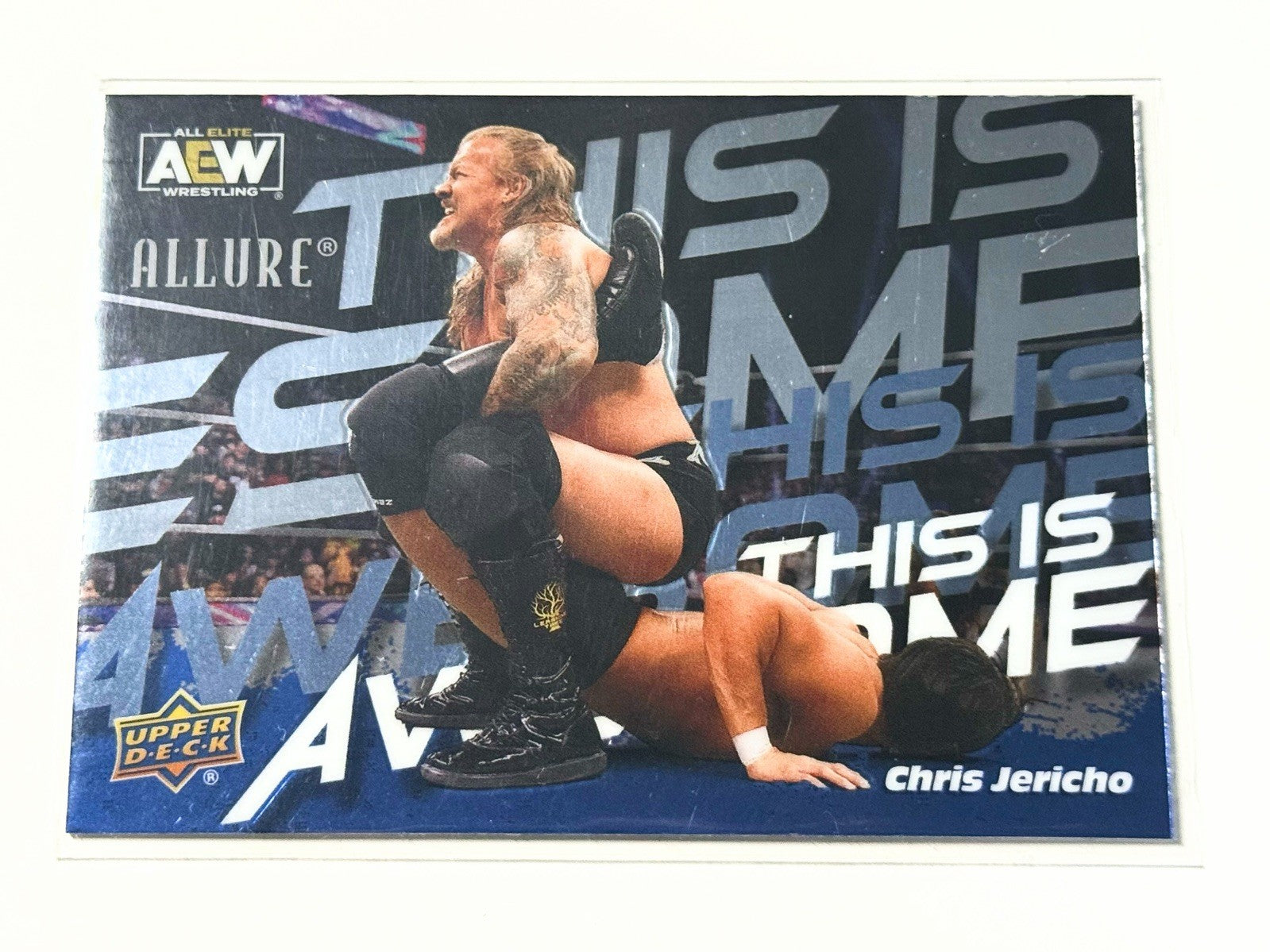 2024 Upper Deck AEW Allure Chris Jericho This Is Awesome Card TIA-4