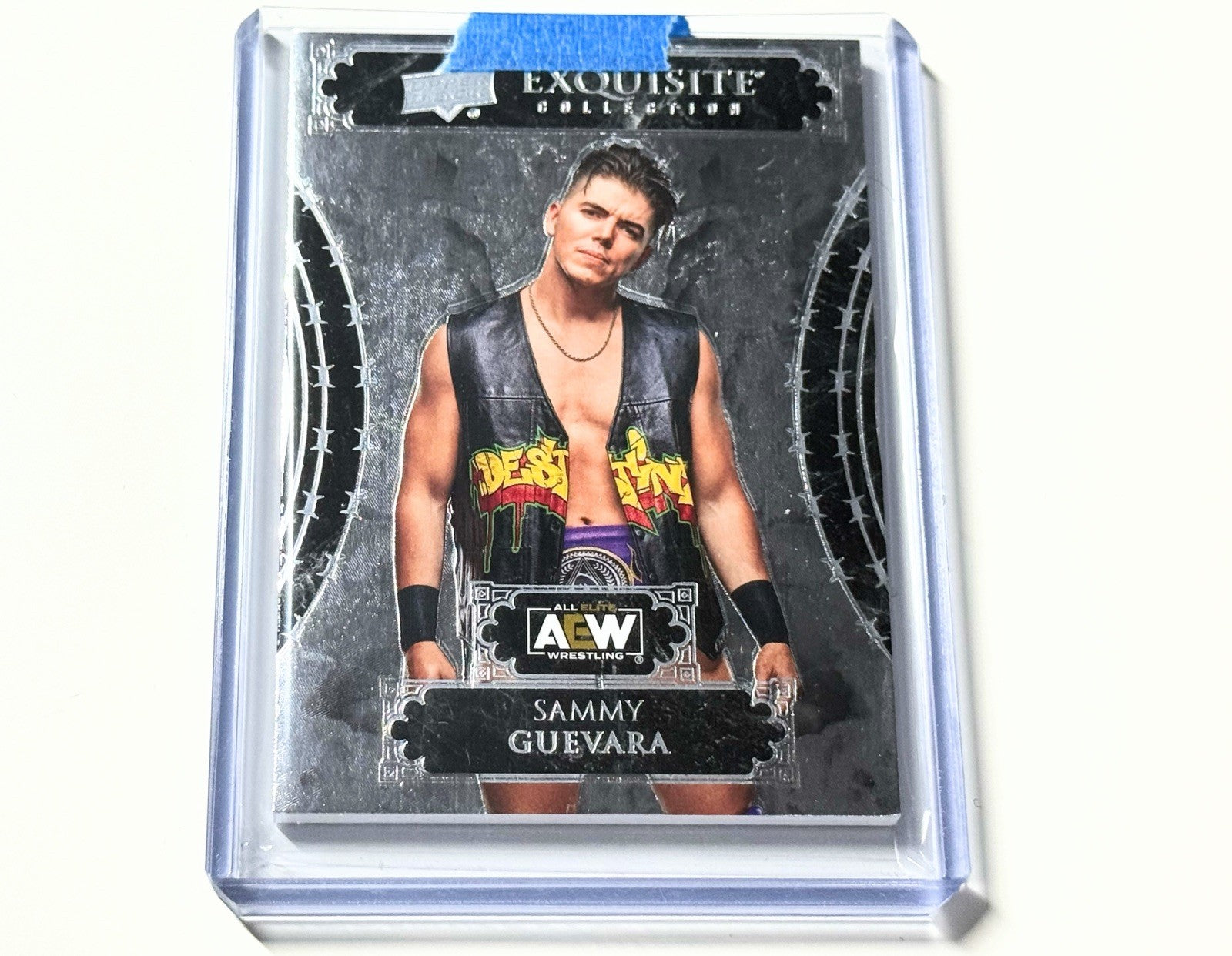 2024 Upper Deck AEW Black Diamond Sammy Guevara /125 Exquisite Card #28