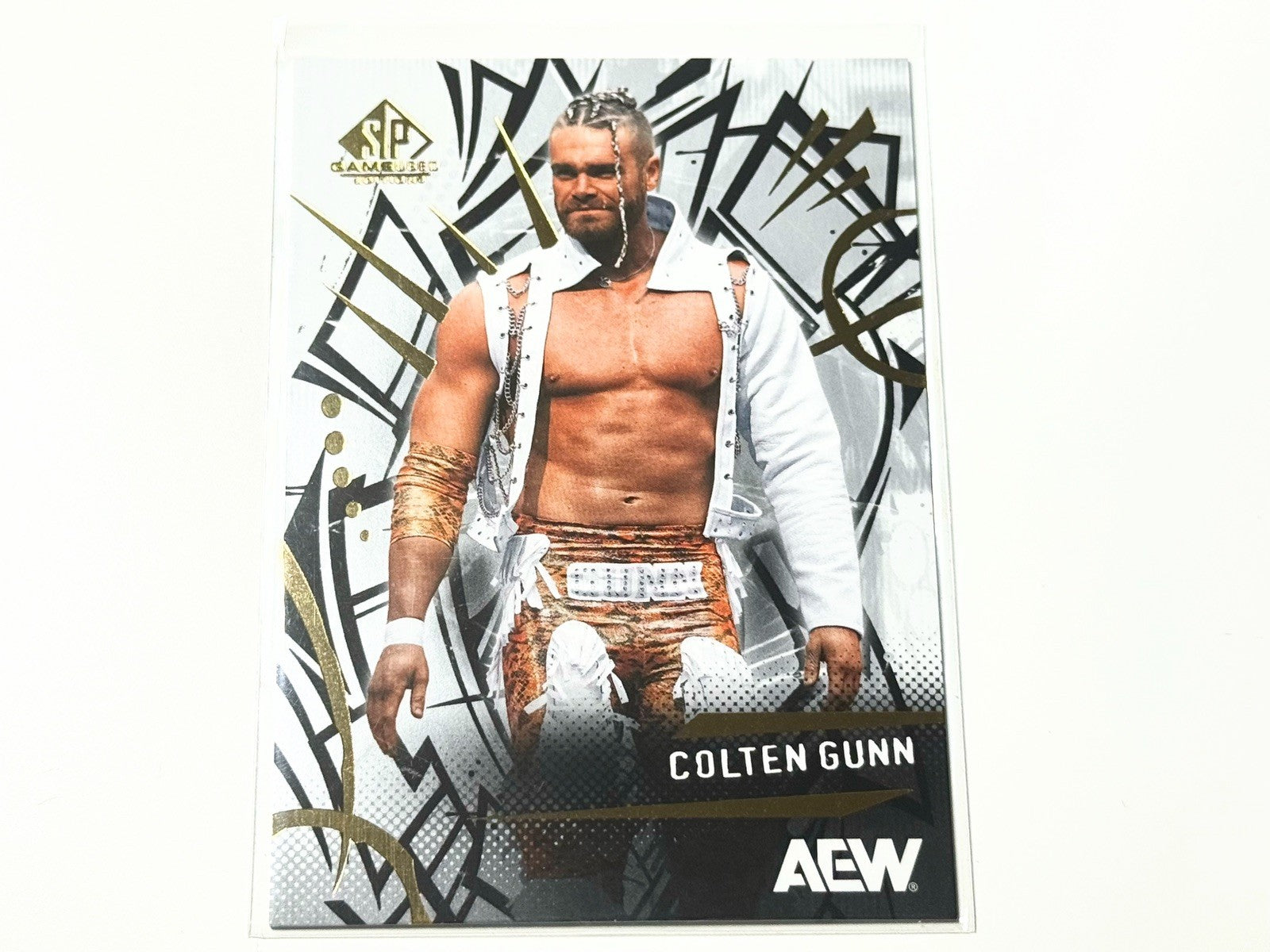 2025 Upper Deck AEW SP Game Used Colten Gunn Base Card #32