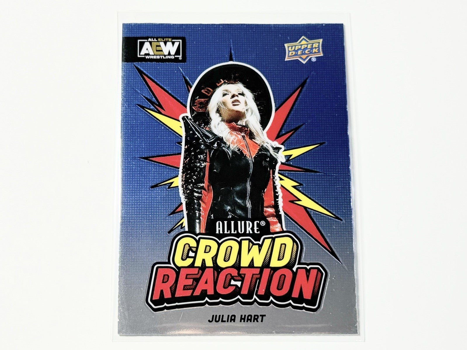 2024 Upper Deck AEW Allure Julia Hart Crowd Reaction Card CR-8
