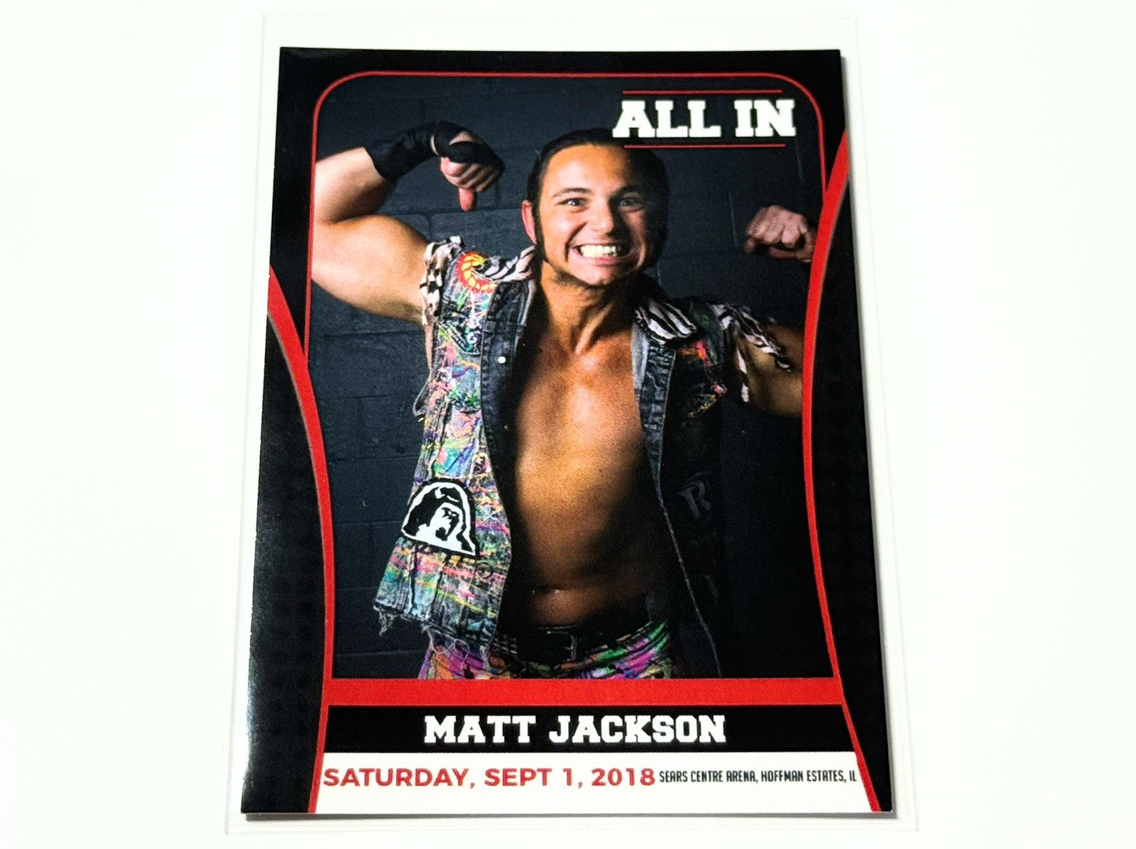 2018 AEW Highspots All In 2018 Matt Jackson Base Card #5
