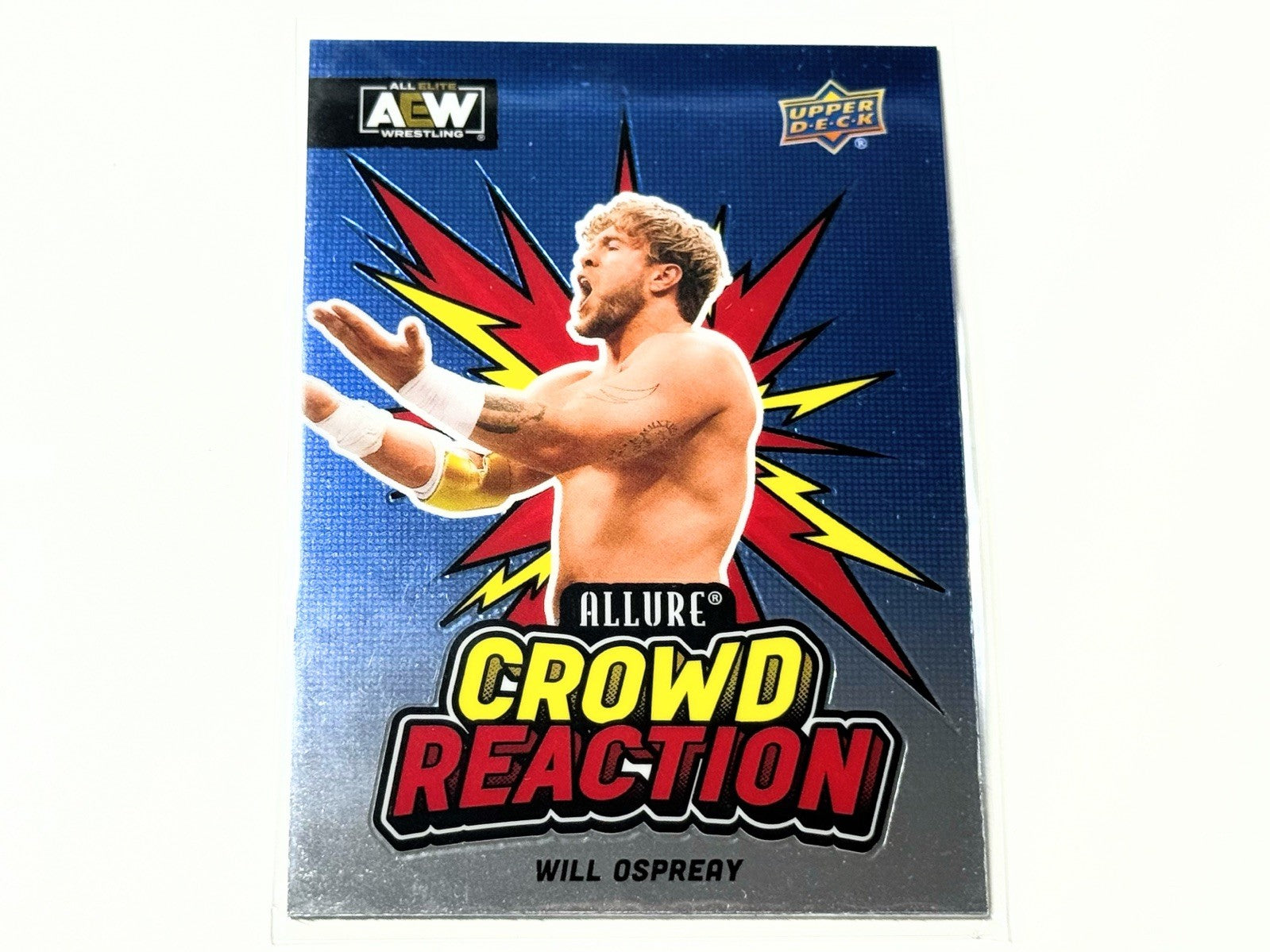 2024 Upper Deck AEW Allure Will Ospreay Crowd Reaction Card CR-20