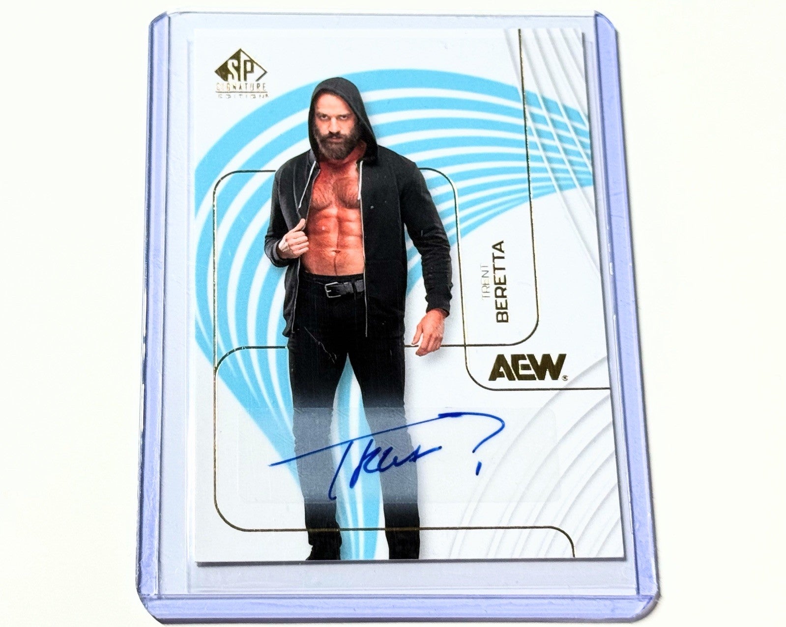 2026 Upper Deck AEW SP Signature Edition Trent Beretta Autographed Card #93