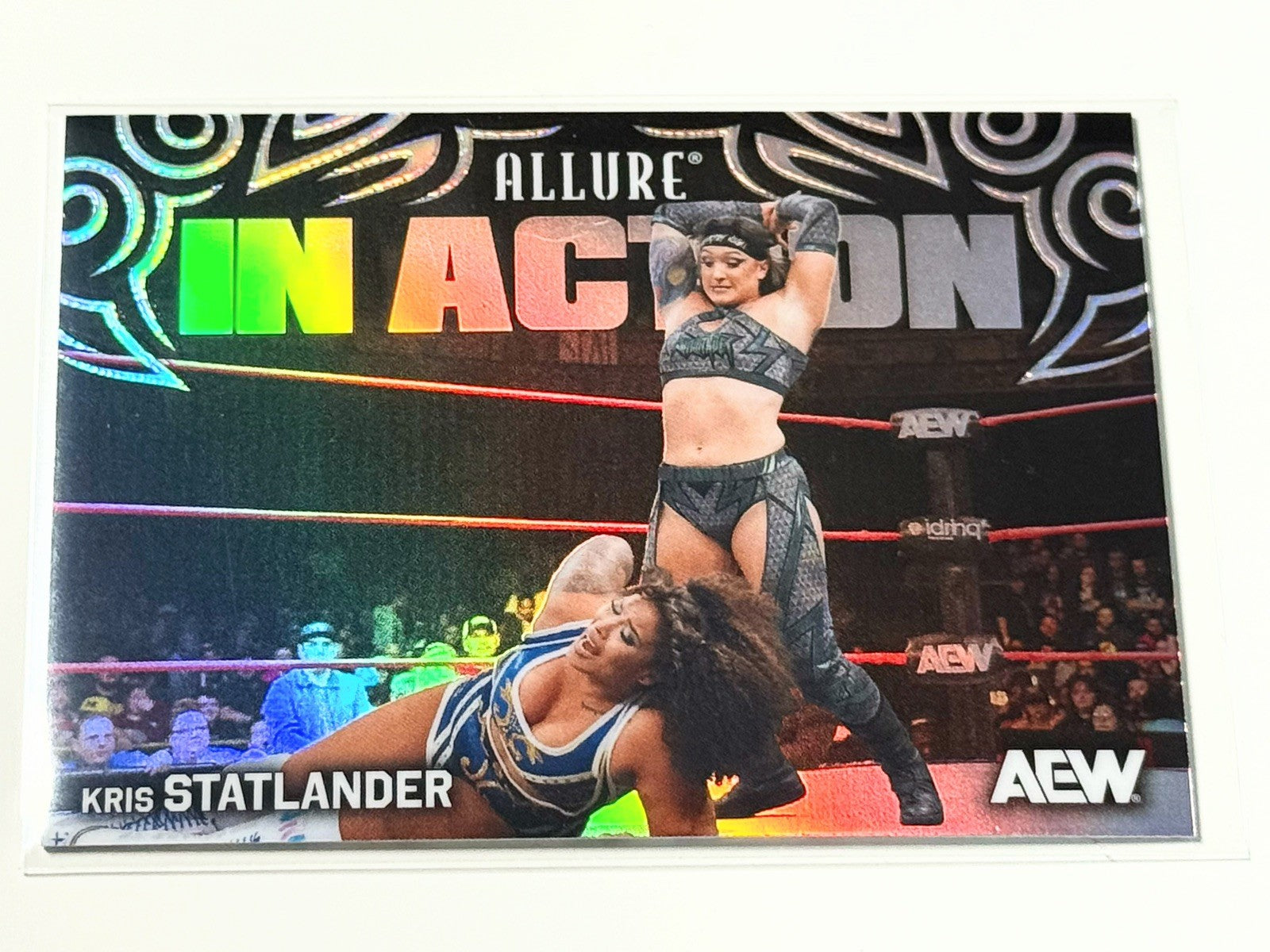 2026 Upper Deck AEW Allure Kris Statlander In Action Card #93