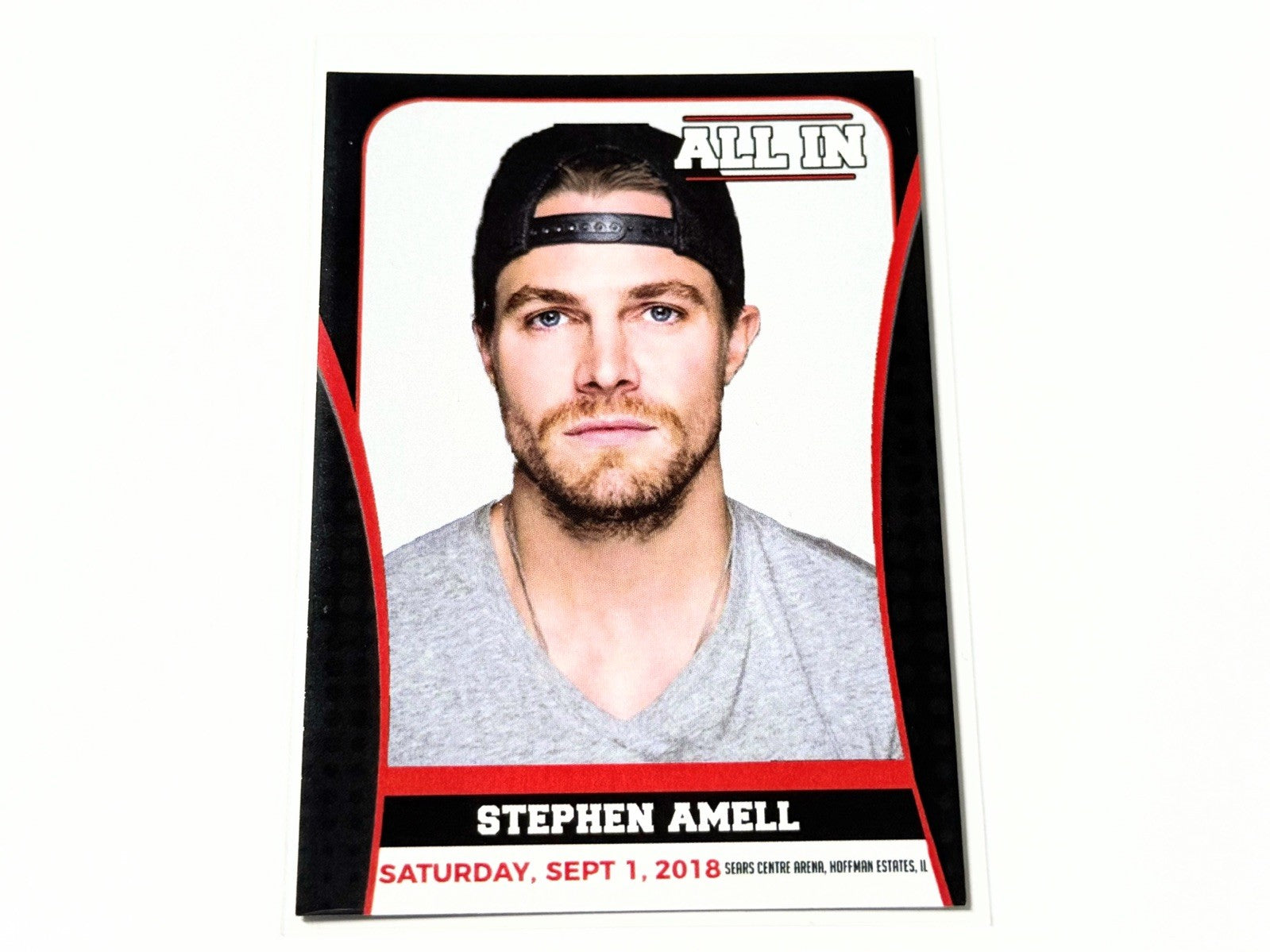 2018 AEW Highspots All In 2018 Stephen Amell Base Card #8