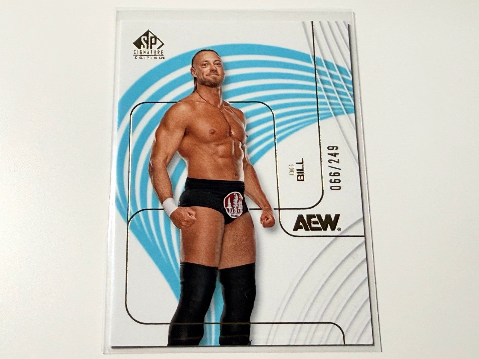2026 Upper Deck AEW SP Signature Edition Big Bill /249 Card #9