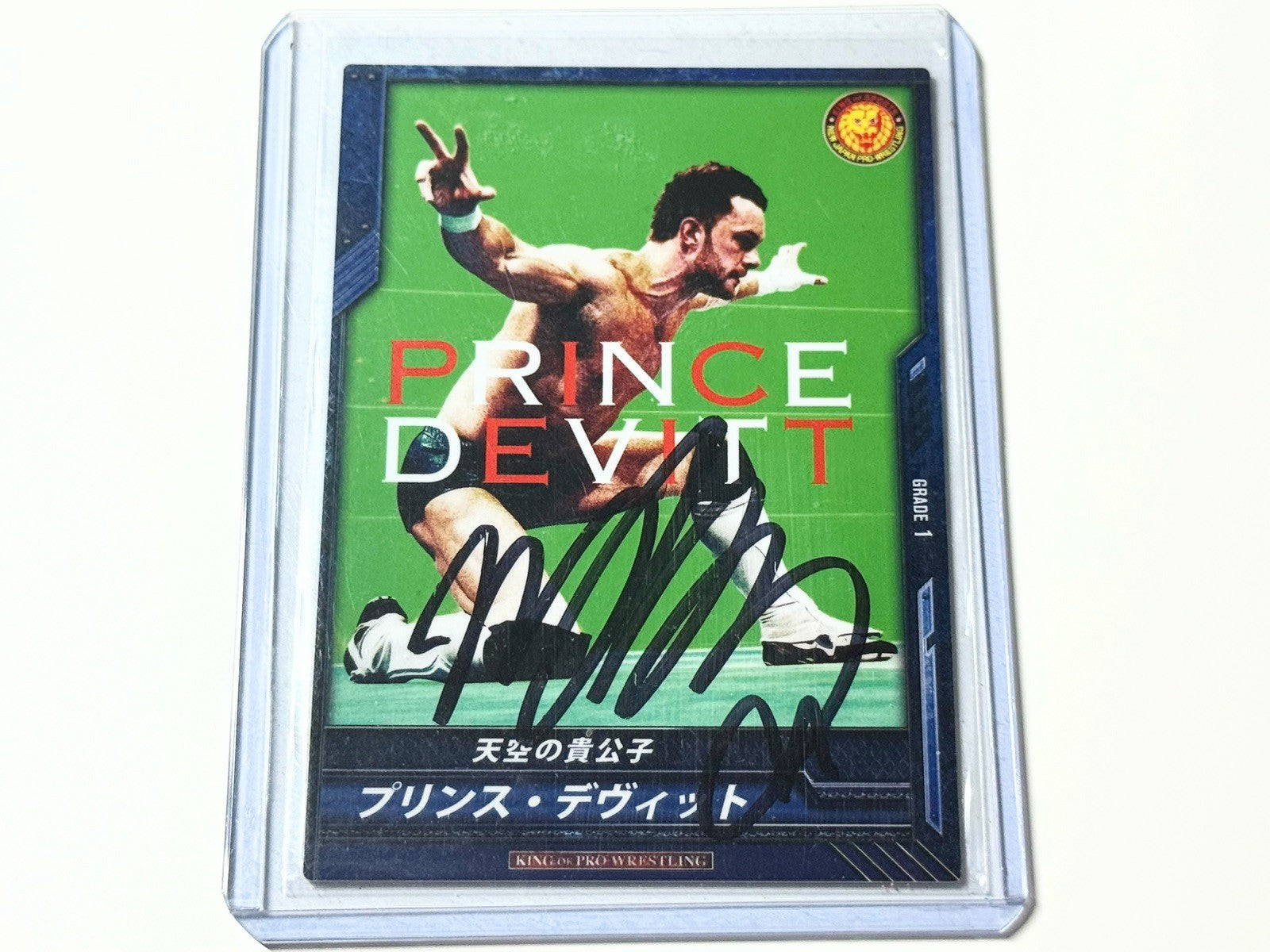 2013 Bushiroad NJPW King of Pro-Wrestling Prince Devitt Autographed Card BT02-056C