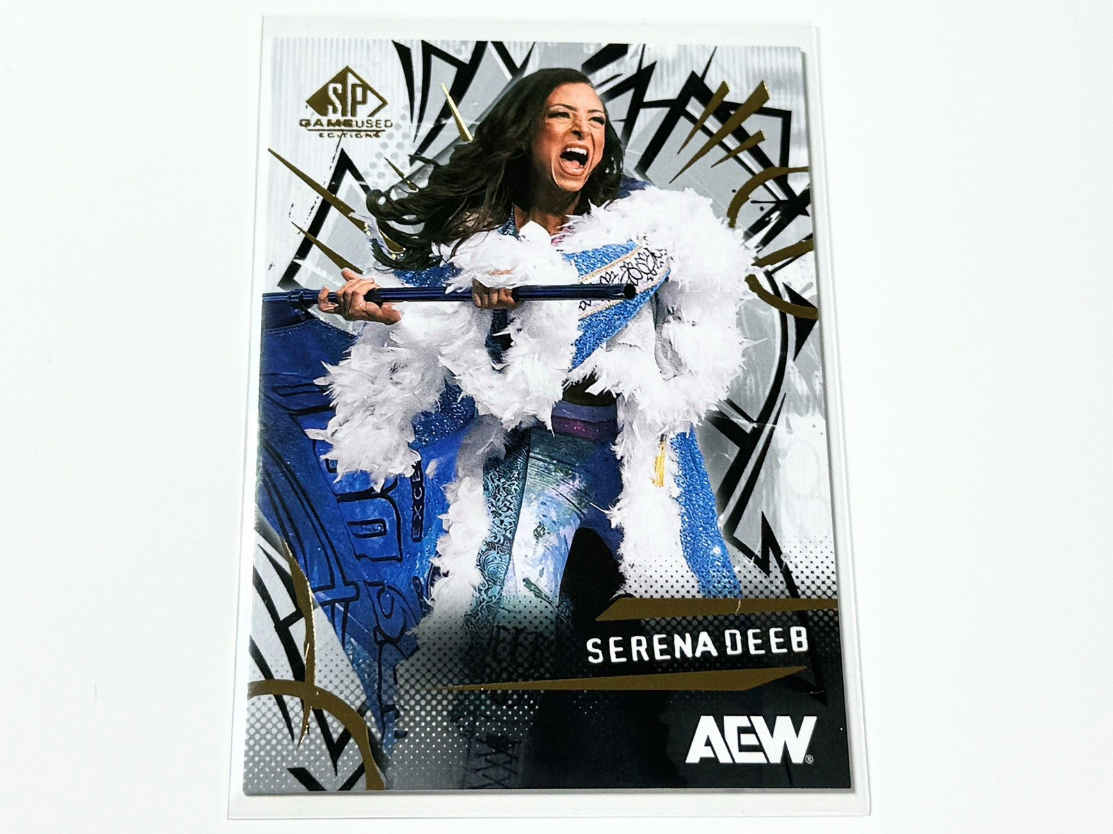 2025 Upper Deck AEW SP Game Used Serena Deeb Base Card #33