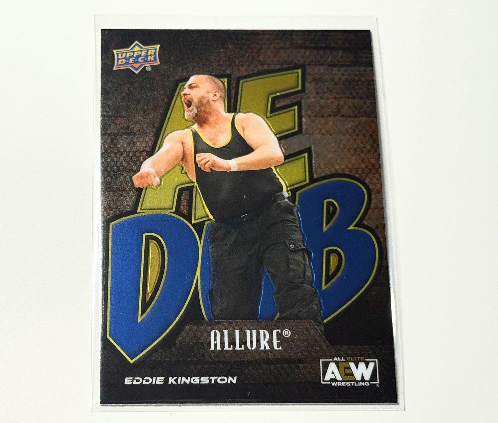 2024 Upper Deck AEW Allure Eddie Kingston AE DUB Card DUB-15