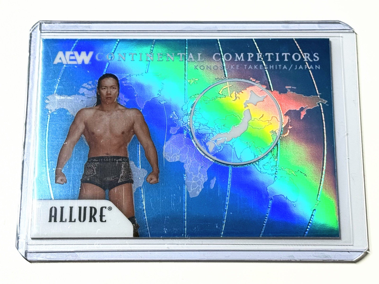 2026 Upper Deck AEW Allure Konosuke Takeshita Continental Competitors Card CC-8
