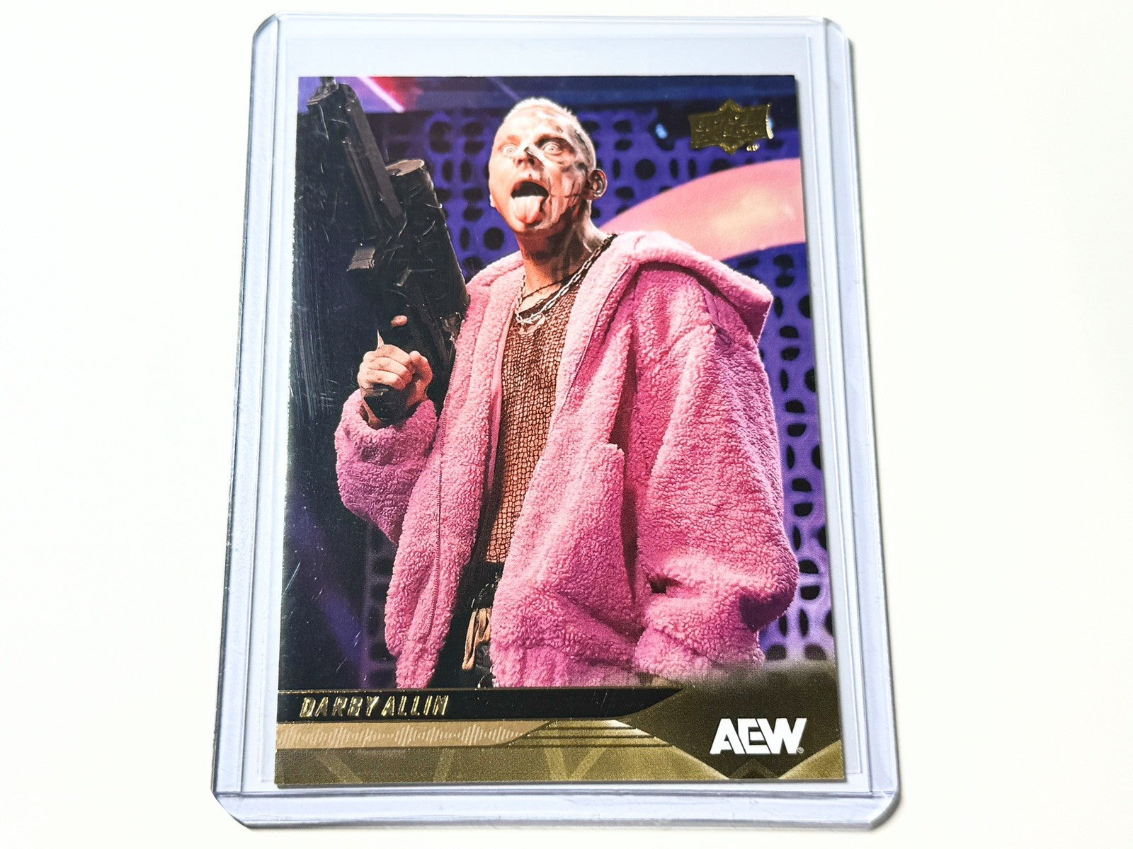 2025 Upper Deck AEW Flagship Darby Allin Gold Parallel Card #11