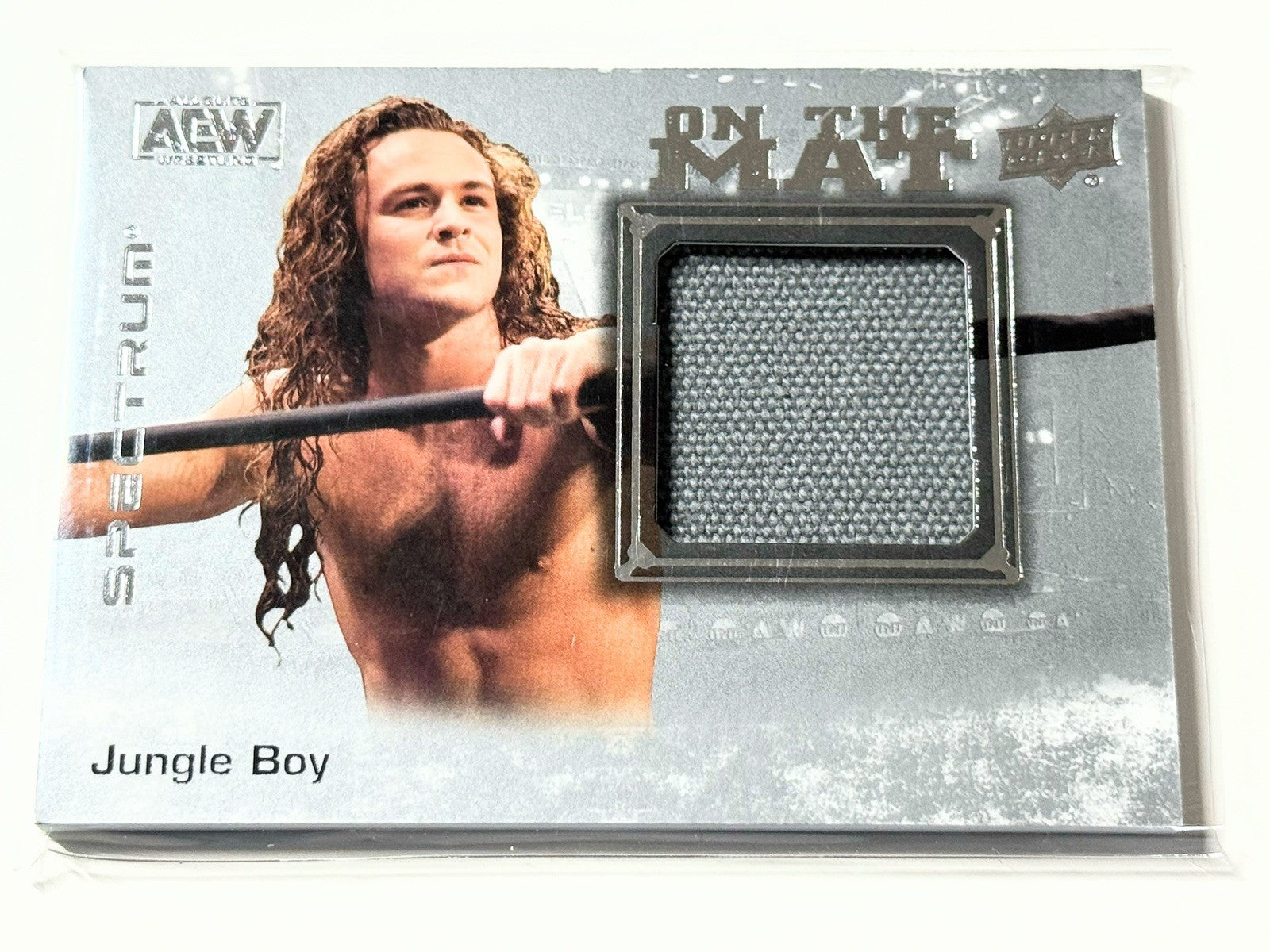 2021 Upper Deck AEW Spectrum Jungle Boy On The Mat Relic Card OTM-12